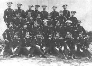 Antic destacament de la Guàrdia Civil.
